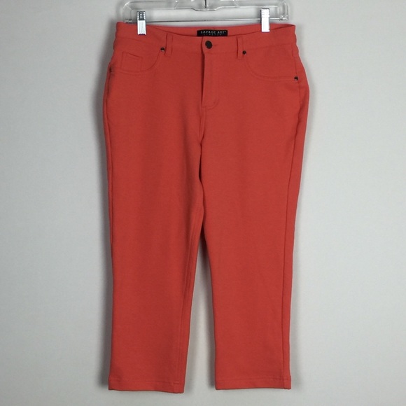 SAVAGE ART CORAL CAPRIS - Picture 1 of 3